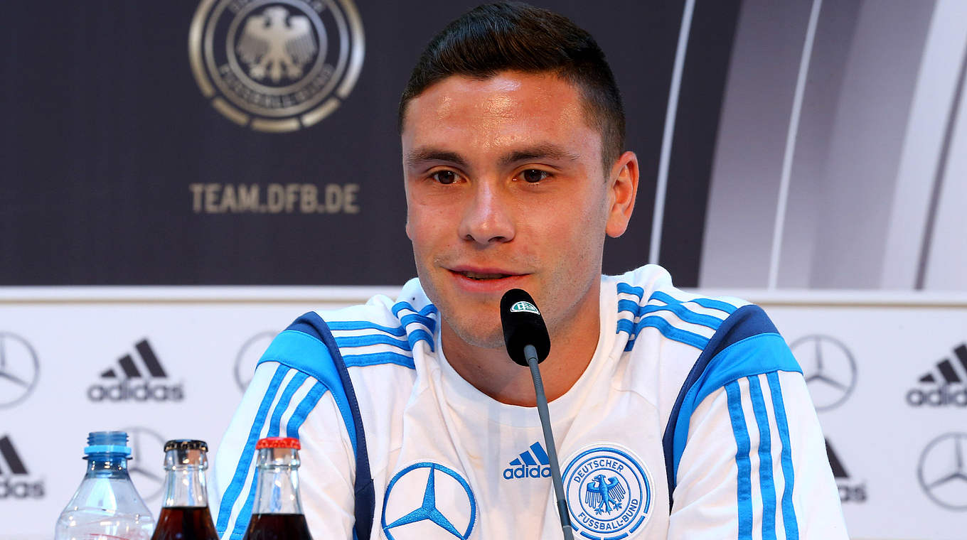 Hector: "It is very special for me to play for Germany" © 2015 Getty Images
