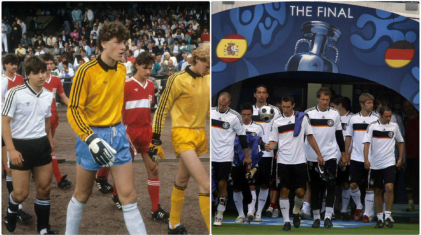 Jens Lehmann: 1986 mit Schwarz-Weiß Essen im Finale, 2008 im EM-Endspiel. © Imago/Getty Images