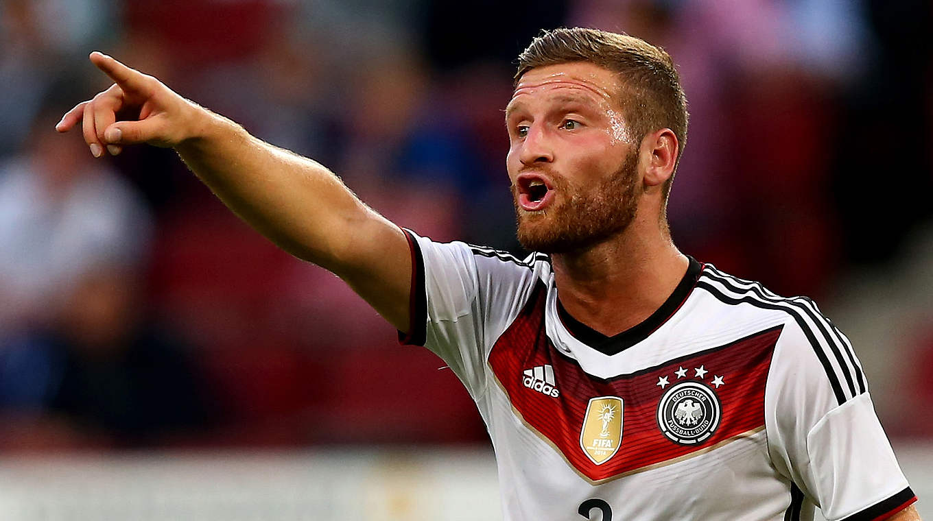 Shkodran Mustafi is ready for the upcoming match against Gibraltar  © 2015 Getty Images
