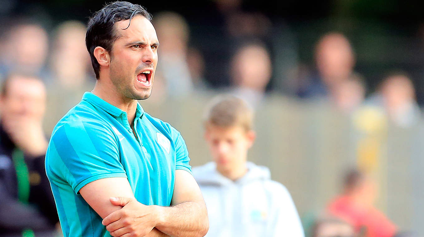 Von 2008 bis 2010 in Kiel am Ball: Werder-Trainer Alexander Nouri © 2015 Getty Images