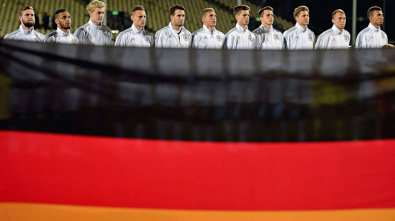 Will the Germany U20s reach the semi-finals? © 2015 FIFA