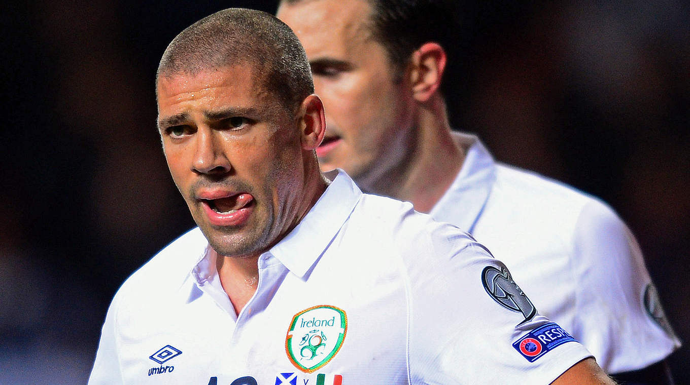 Unentschieden: Ein Punkt ist für Irland und Torschütze Walters nicht zufriedenstellend  © 2014 Getty Images