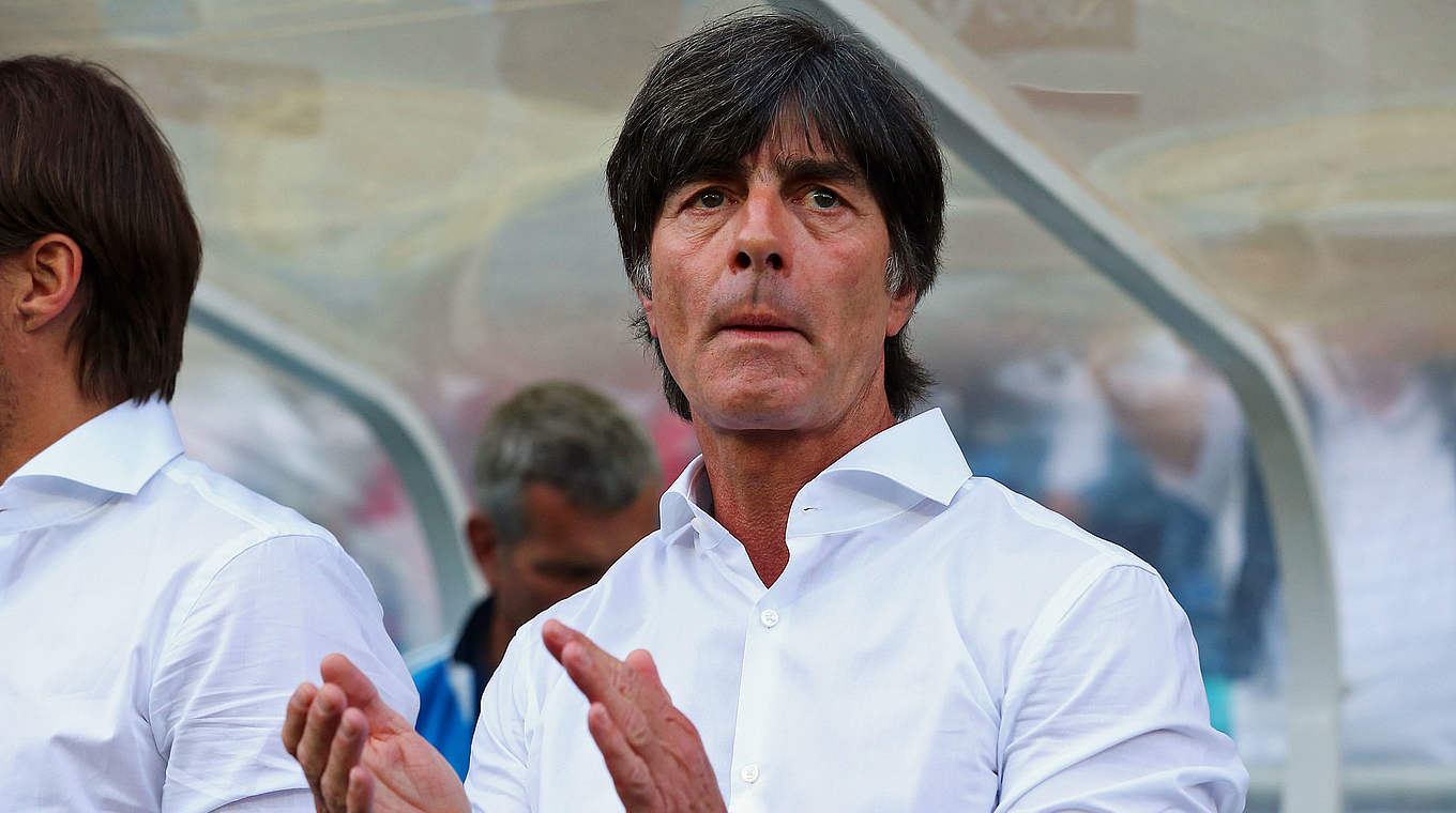Löw: "The second half was much better" © 2015 Getty Images