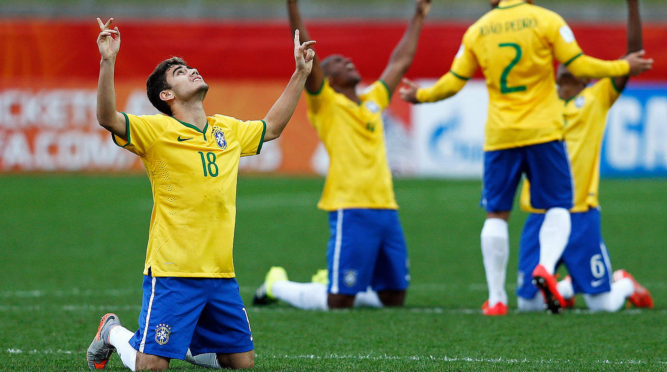 Elfmeterglück: Brasilien steht im Halbfinale © 2015 FIFA