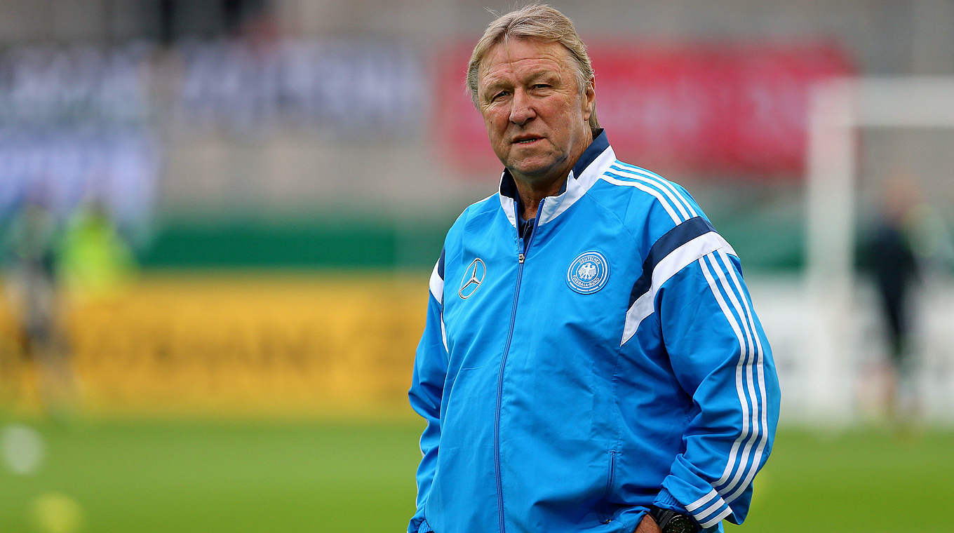 Horst Hrubesch: "We want to qualify for the Olympics in Rio" © 2014 Getty Images
