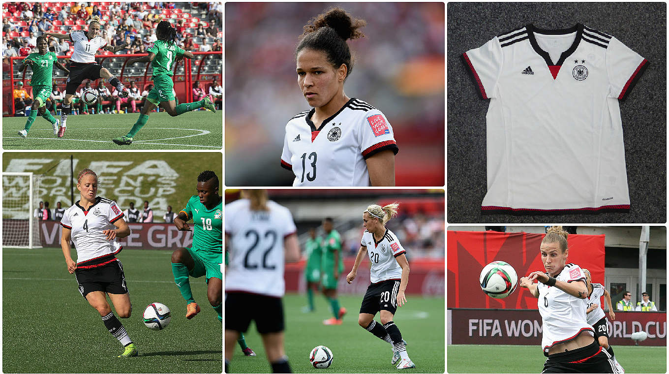 Schmuckstück: Das WM-Trikot der DFB-Frauen. © Getty Images