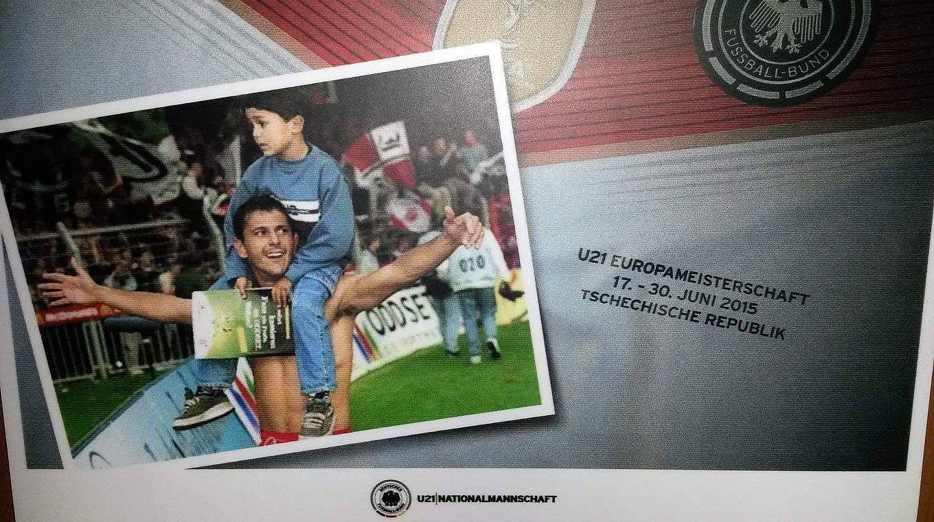 Leonardo Bittencourt hatte ein nahestehendes Vorbild: Seinen Vater © DFB