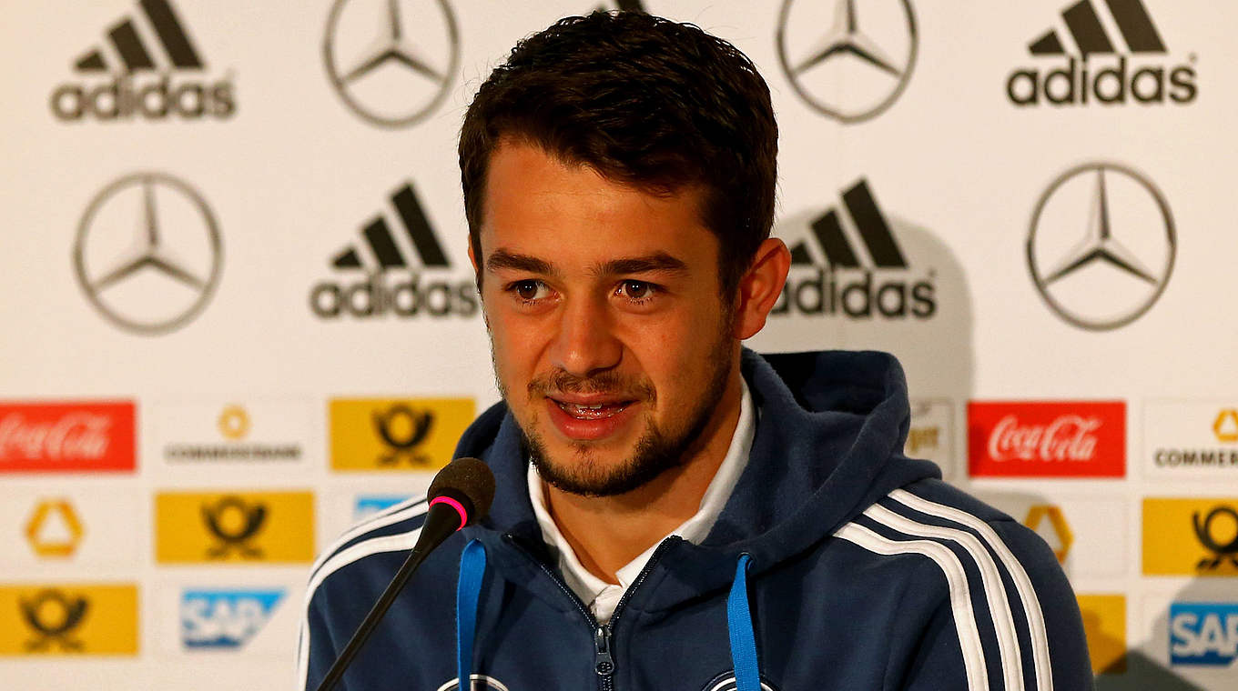 Amin Younes - "I'm just having fun being part of the team" © 2015 Getty Images