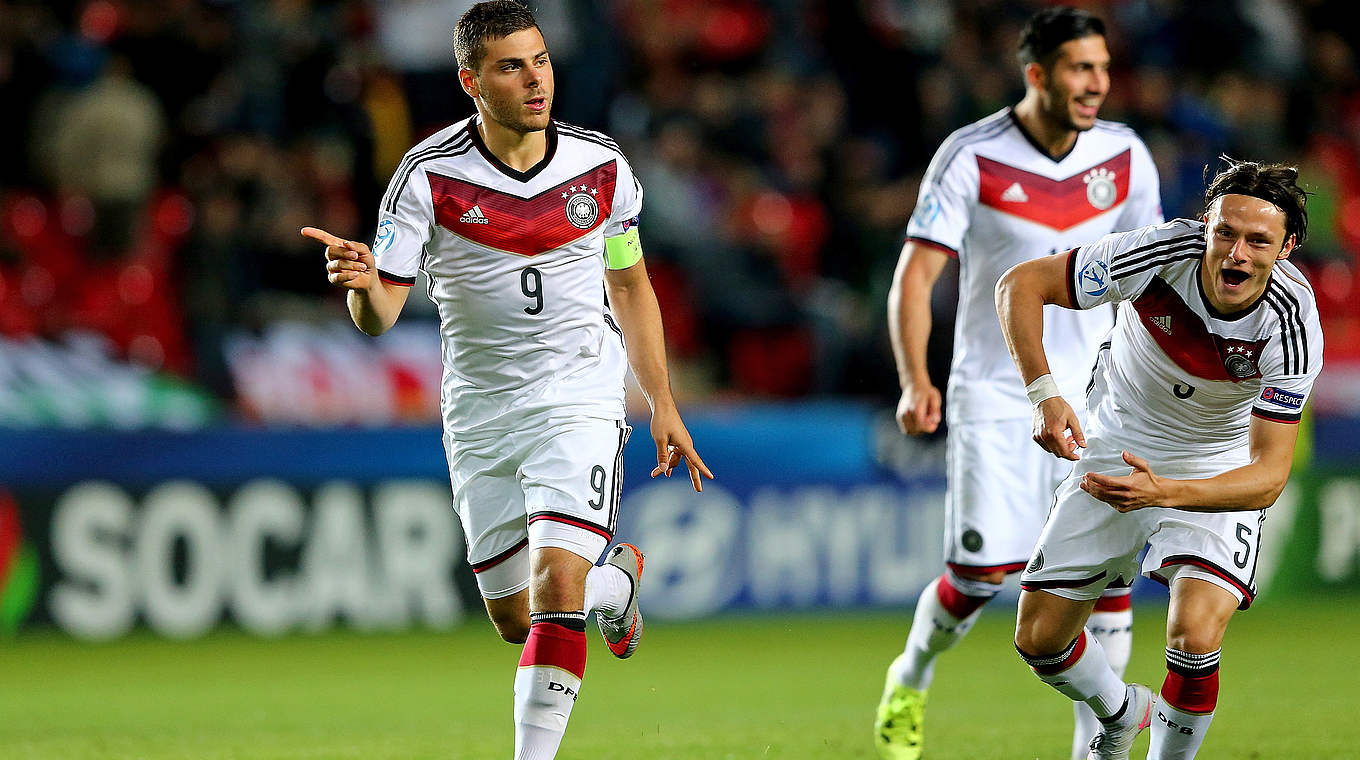 Volland suffered semi-final defeat in the European U21 Championship © 2015 Getty Images