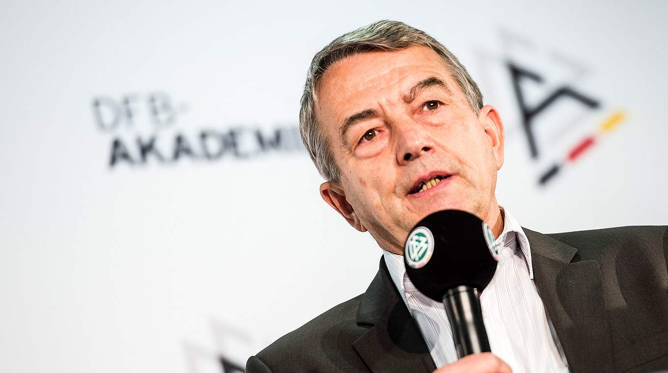DFB president Wolfgang Niersbach: "German football is my thing" © 2015 Getty Images