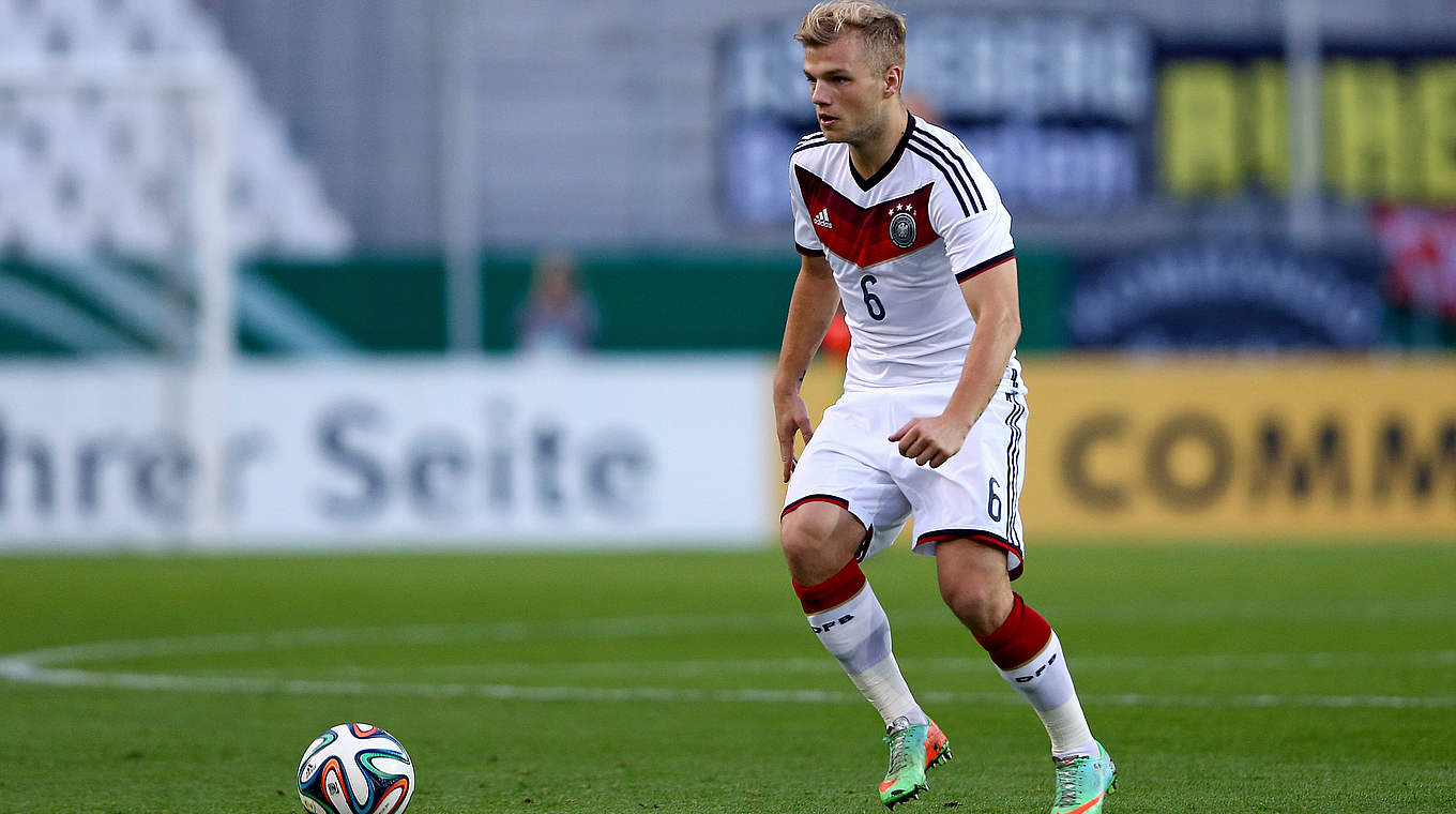 Germany U21 Johannes Geis will play for Schalke 04 next year © 2014 Getty Images