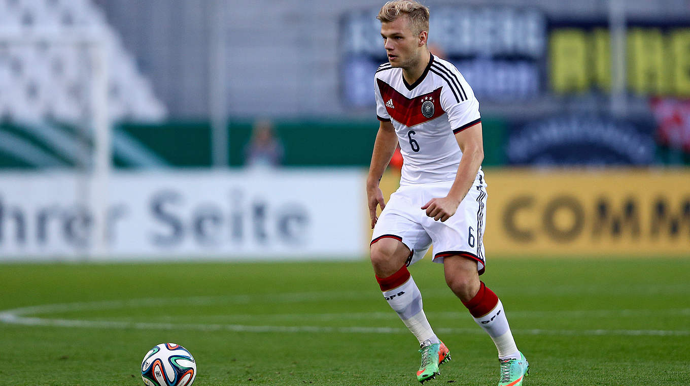 Spielt kommende Saison für Schalke 04: U 21-Nationalspieler Johannes Geis © 2014 Getty Images