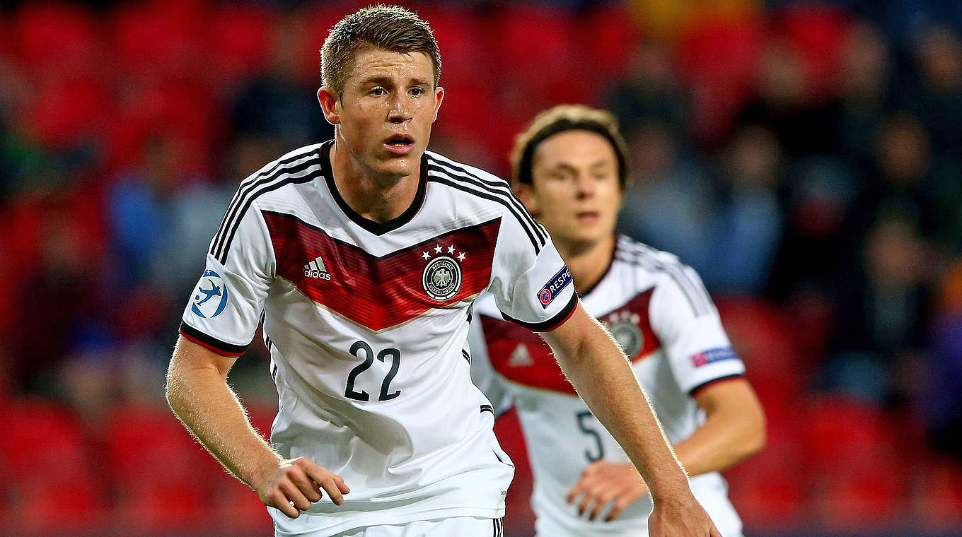 "We function superbly as a team," stated Germany U21 defender Dominique Heintz © 2015 Getty Images