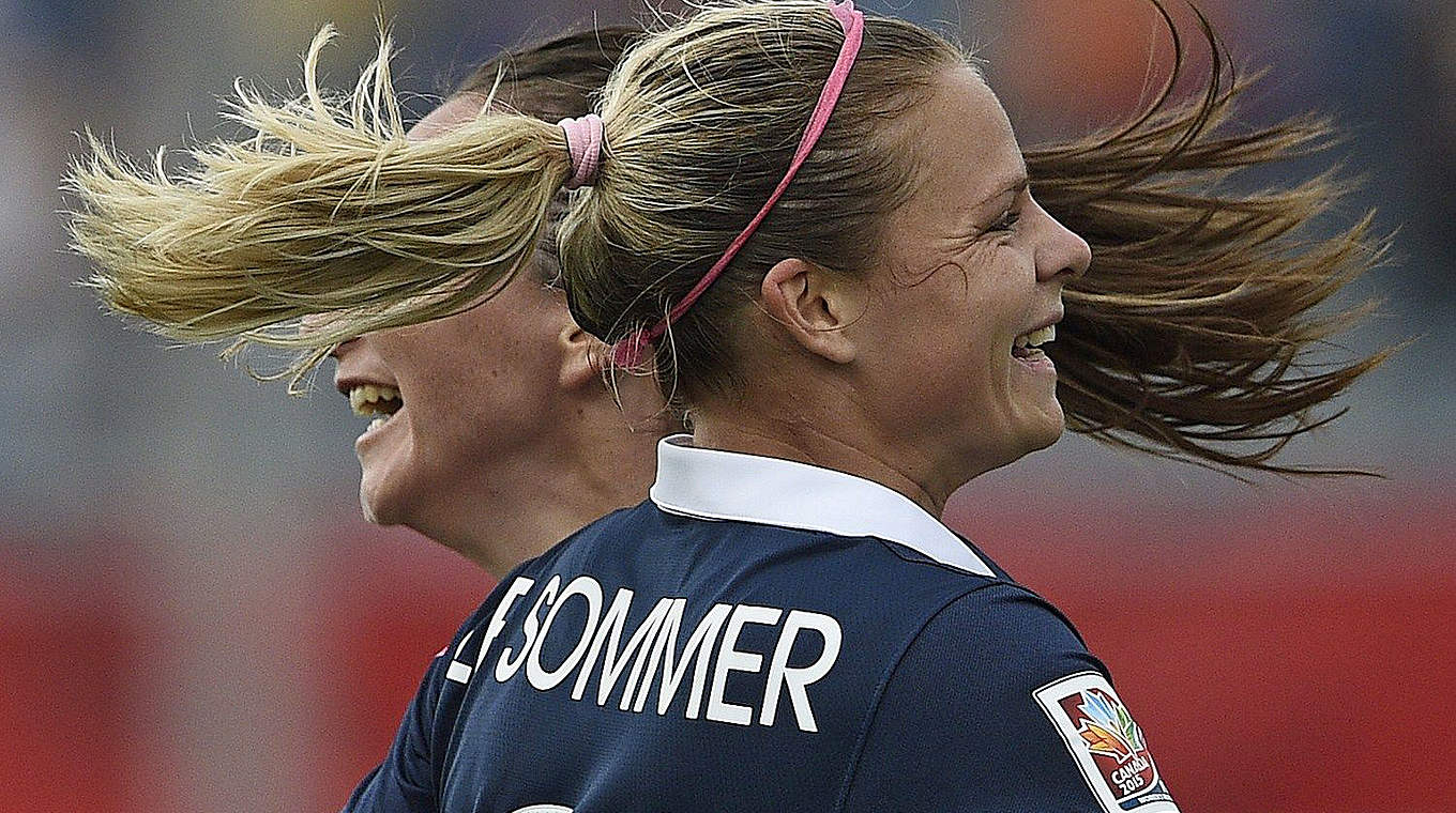 Beste Torschützin der Französinnen: Eugenie Le Sommer © FRANCK FIFE/AFP/Getty Images
