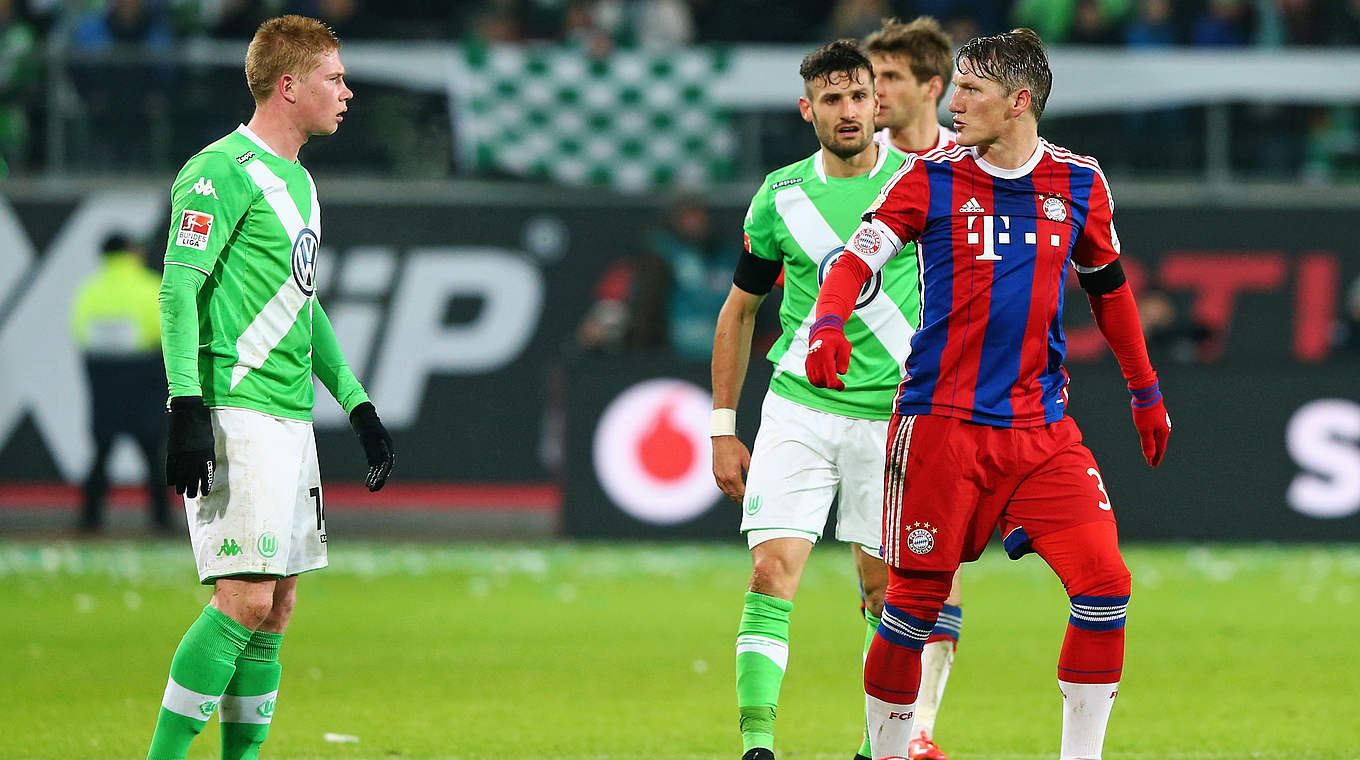 Bayern host last season's runners-up Wolfsburg on matchday 6 © 2015 Getty Images
