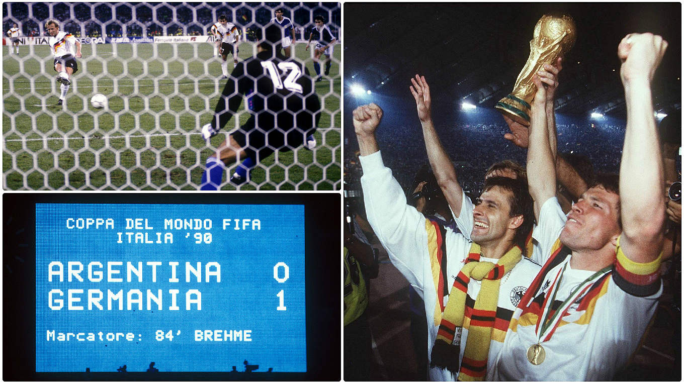 Bald 25 Jahre ist es her: der WM-Gewinn 1990 © Getty Images/Imago