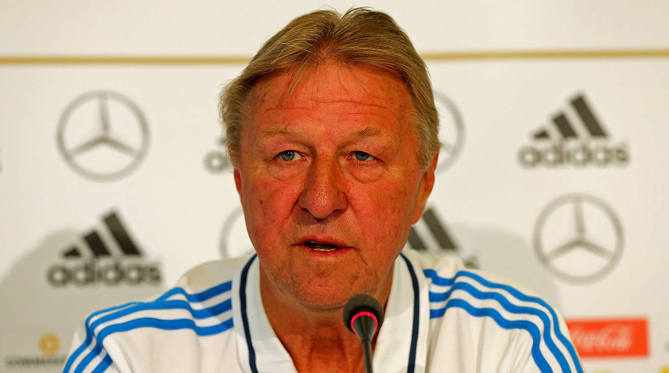 Horst Hrubesch: "I always question myself" © 2015 Getty Images