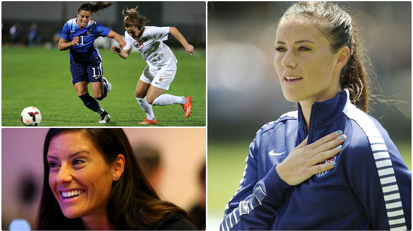 Viel gelernt: Ali Krieger ist dankbar für ihre Zeit in der Frauen-Bundesliga. © Getty Images