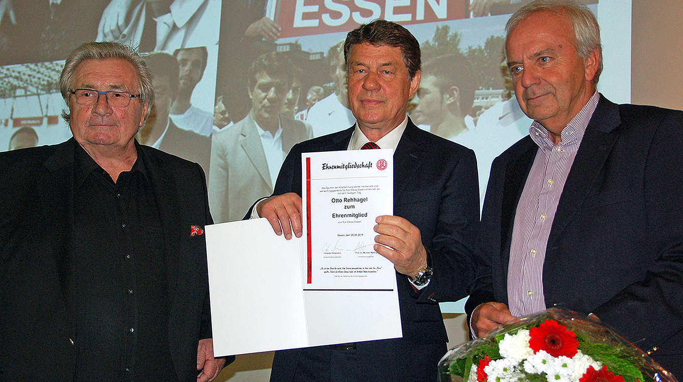 Ehrenmitglied von Rot-Weiss Essen: Otto Rehhagel © MSPW