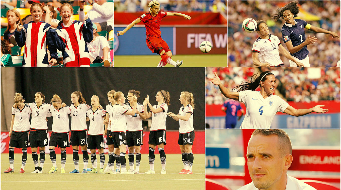 Duell im kleinen Finale: Deutschland trifft am Samstagabend auf England © Getty/DFB