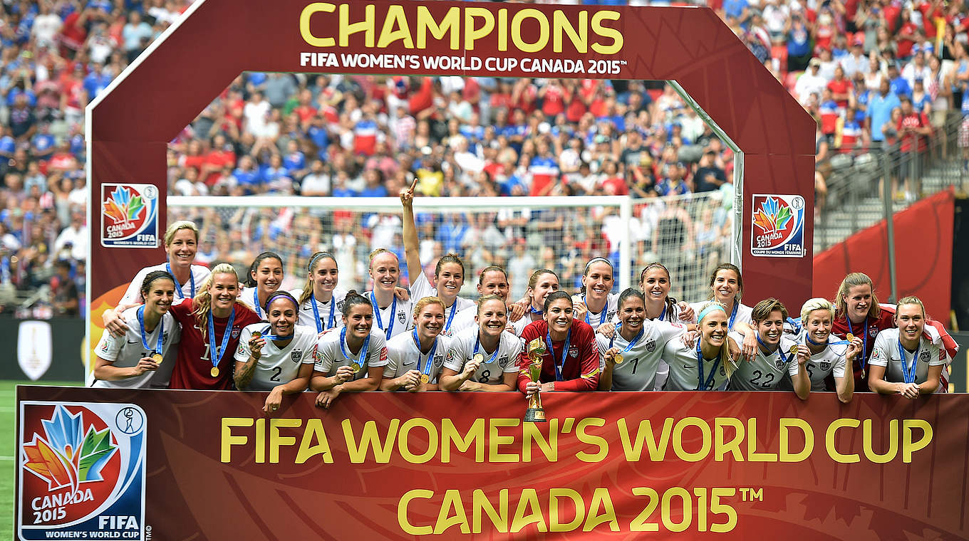Frauen-Weltmeister 2015: Die USA holen sich ihren dritten Stern © 2015 Getty Images