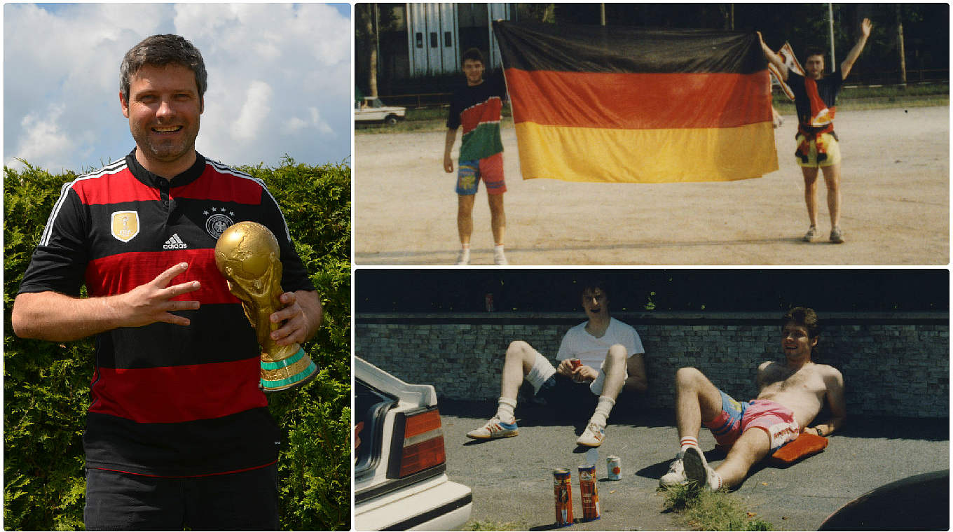 Historiker: Carsten Blechschmidt nach der WM 2014 und vor dem Titelgewinn 1990. © Privat