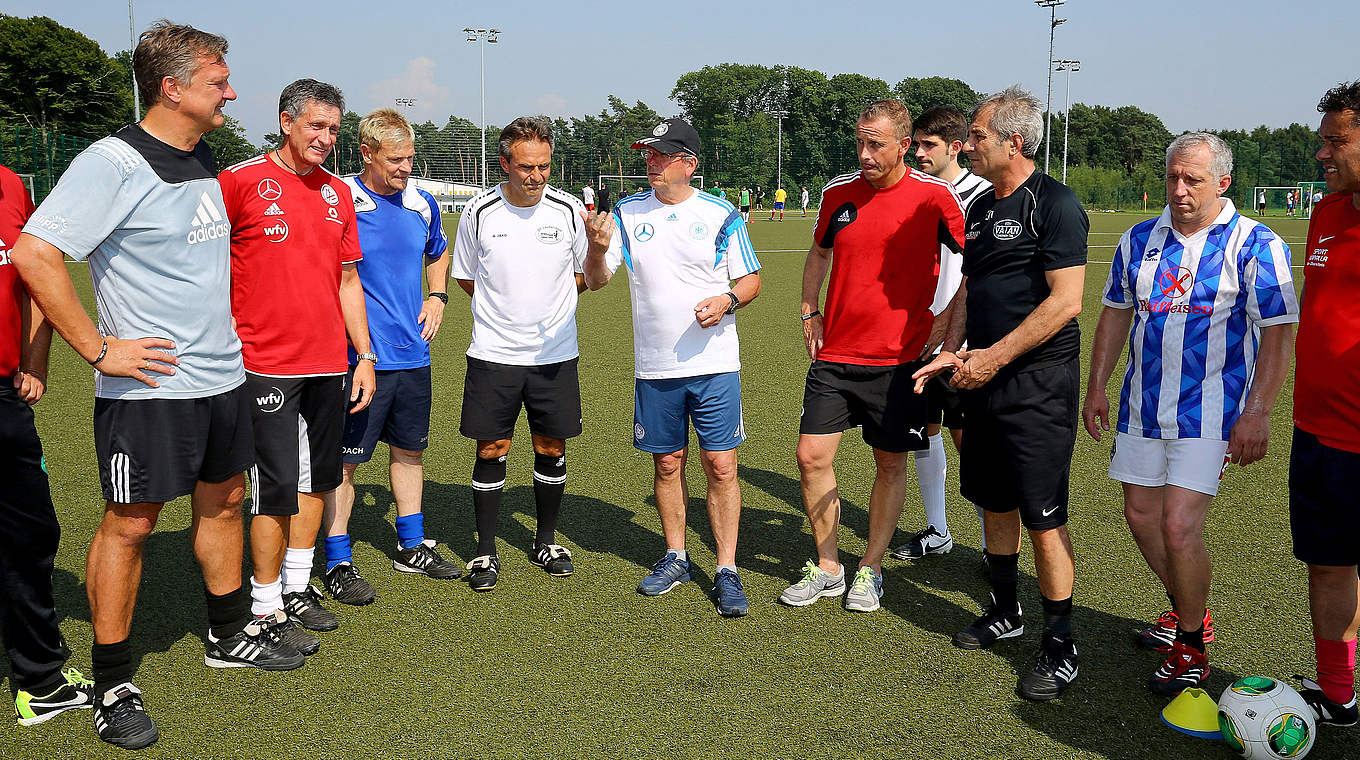 Zum ersten Mal durchgeführt worden: der DFB-Jugendtrainer-Kongress © 2015 Getty Images