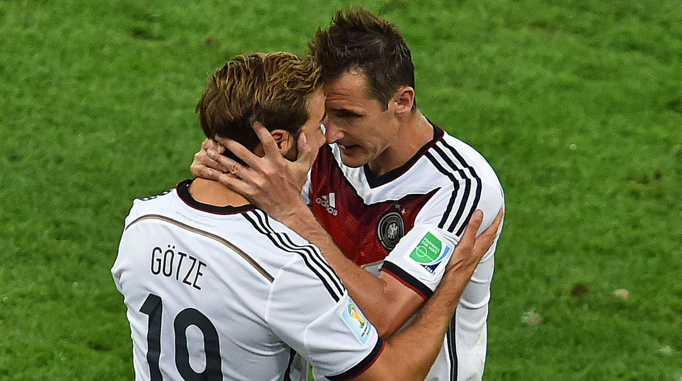 The substitution – Götze for Klose © 