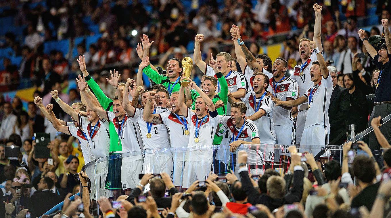 Die Mannschaft celebrate © 2014 Getty Images