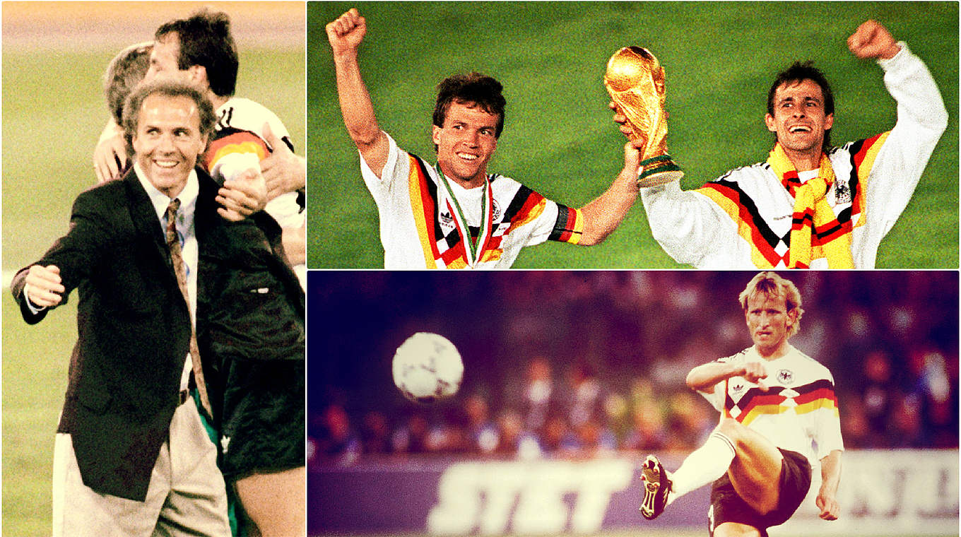 Der dritte Stern: Heute vor 25 Jahre wurde Deutschland Weltmeister in Rom © Getty Images