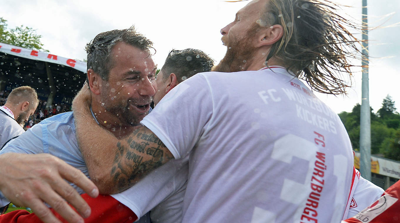 Hollerbach (l.) und Herzig: "Die Euphorie ist riesig und überall in Würzburg zu spüren" © 2015 Getty Images