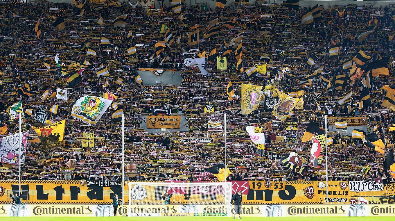 Der Zuschauerkrösus der Liga: Dynamo Dresden © Getty Images