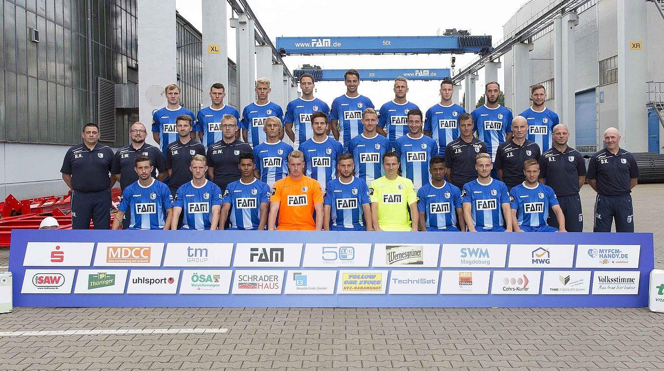 Der 1. FC Magdeburg © 2015 Getty Images