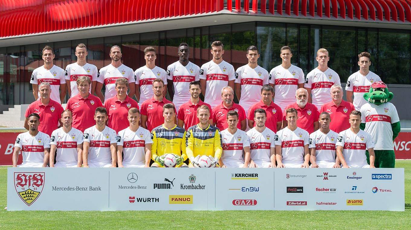 Der VfB Stuttgart II © 2015 Getty Images