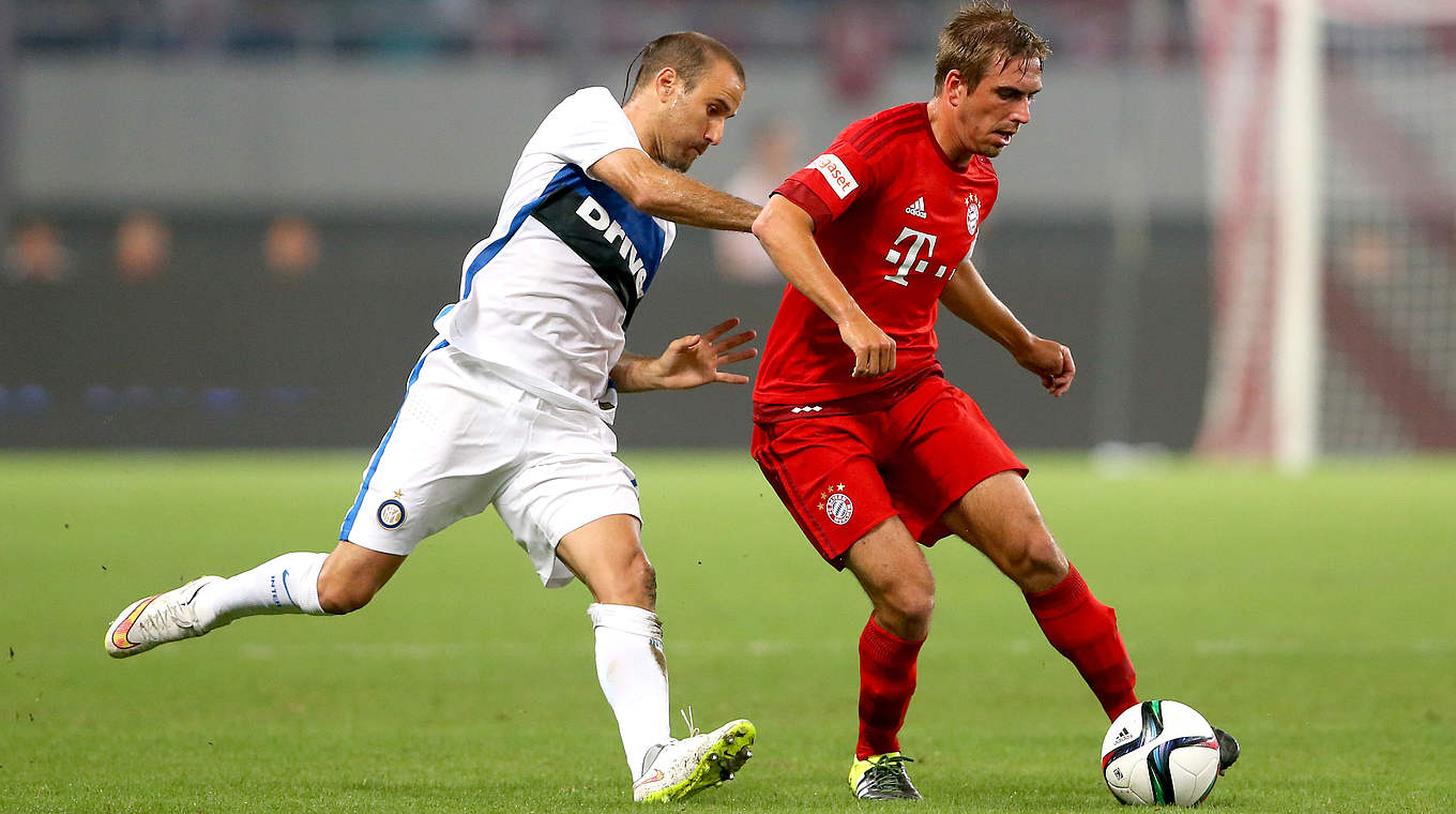 In starker Frühform: Nationalspieler Philipp Lahm © 2015 Getty Images