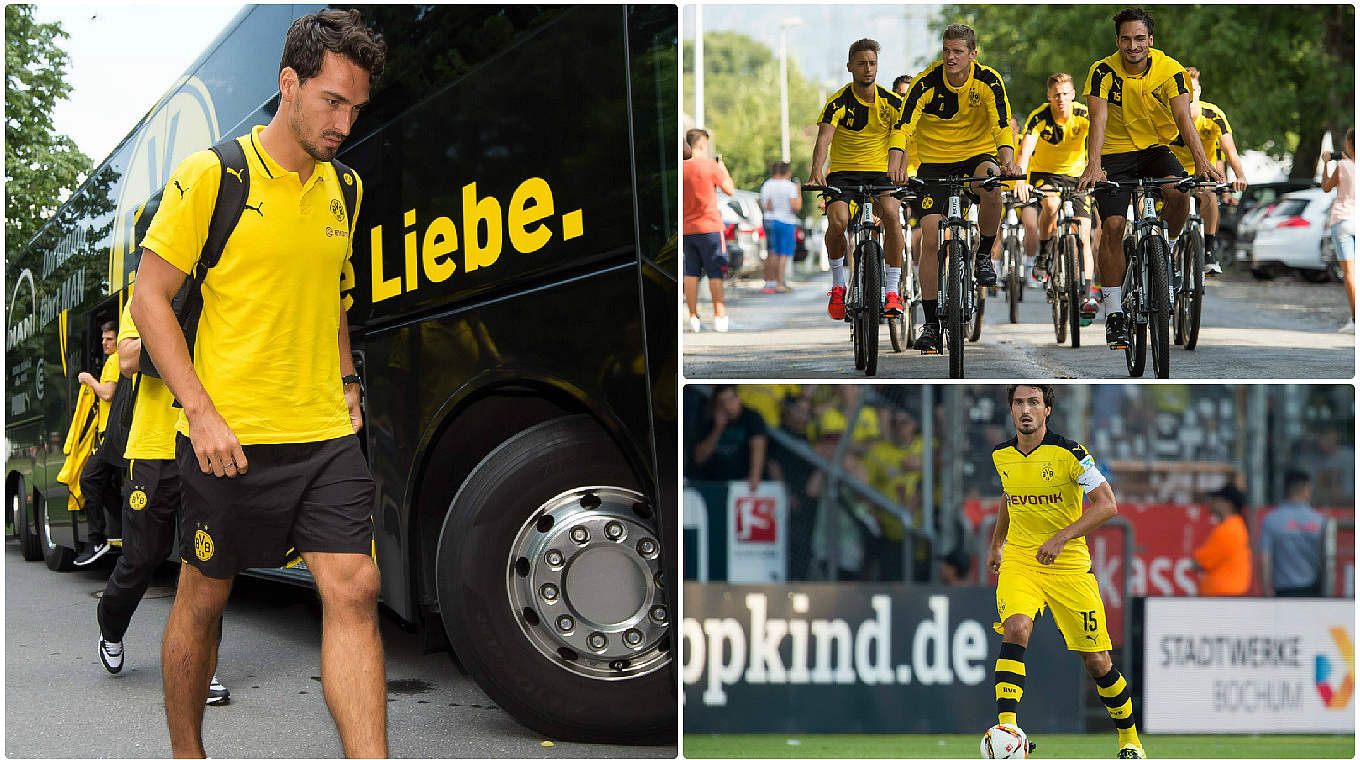 Hummels: "All we do is eat, sleep and train" © imago/DFB