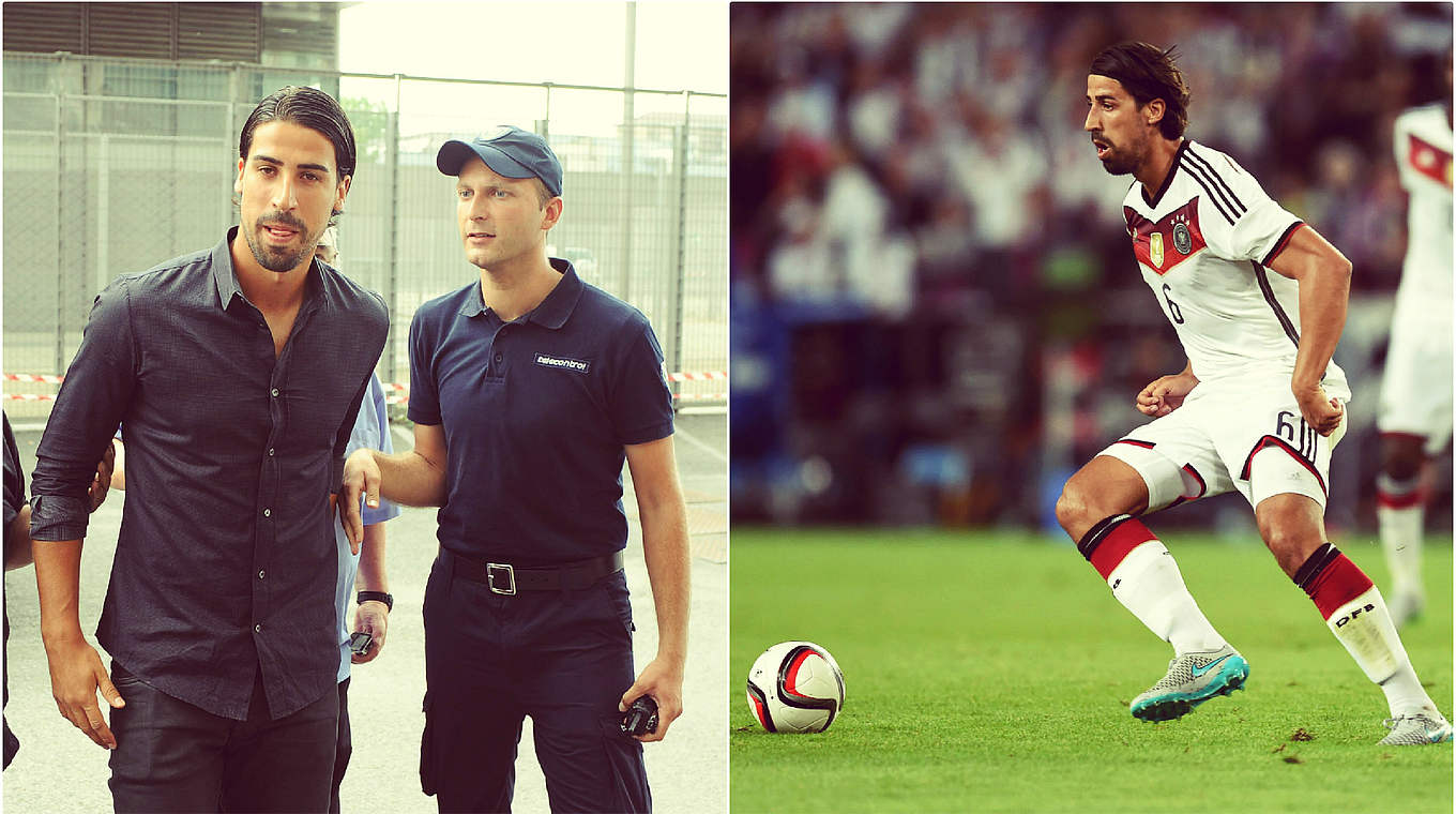 Im Fokus in Turin, im Mittelfeld in Brasilien: Champions-League-Sieger Sami Khedira © imago/DFB