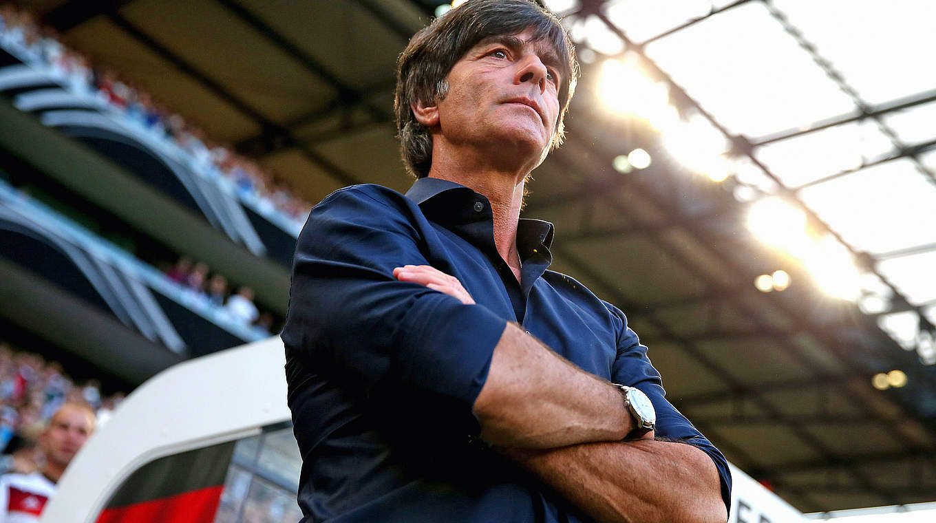 Löw: "The tournament in France is obviously taking priority for us" © 2015 Getty Images