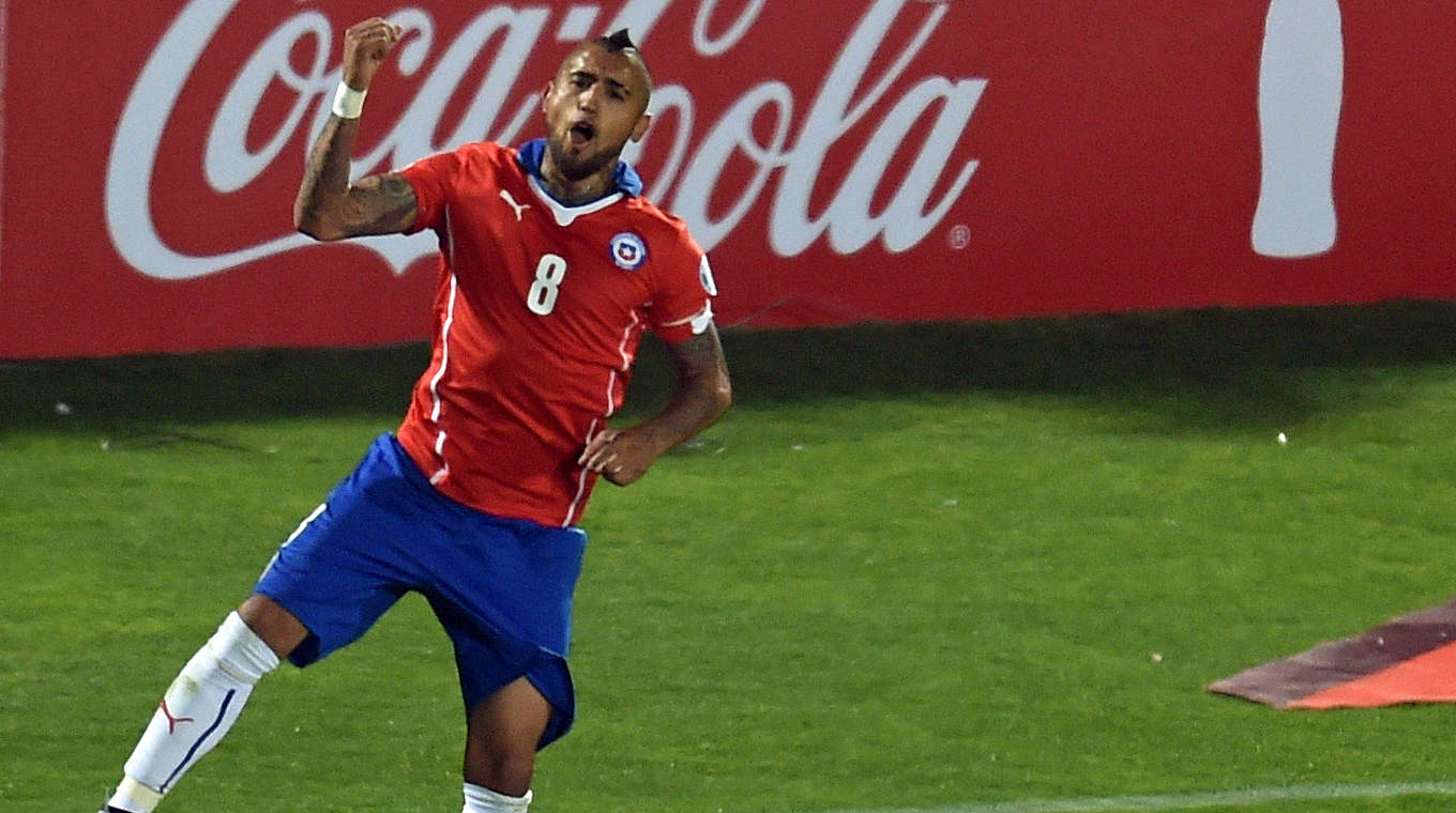 Nur noch der Medizincheck fehlt zum Wechsel nach München: Chiles Arturo Vidal © RODRIGO ARANGUA/AFP/Getty Images