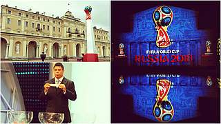 Football royalty like Ronaldo are in St. Petersburg for the World Cup Qualification draw © 
