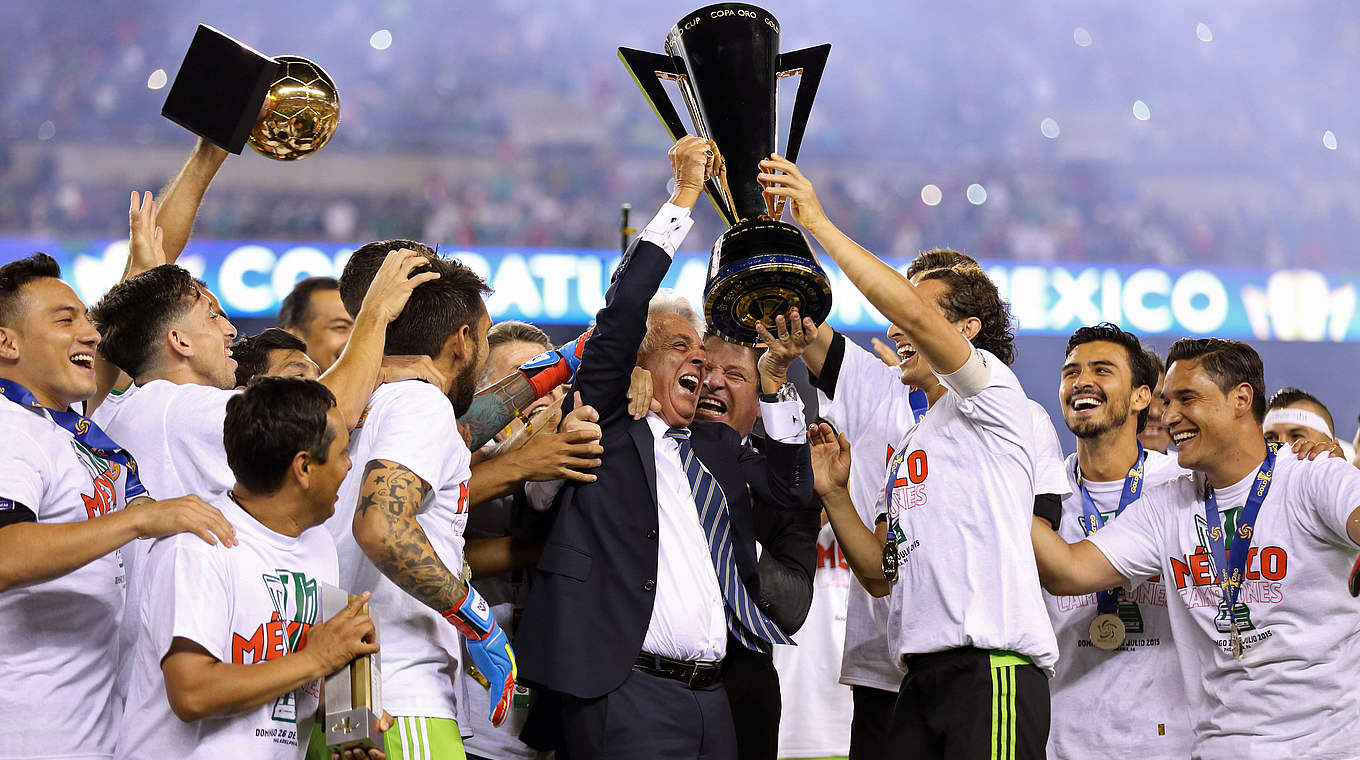 Mexico: Winners of the Gold Cup 2015 © 2015 Matthew Ashton - AMA