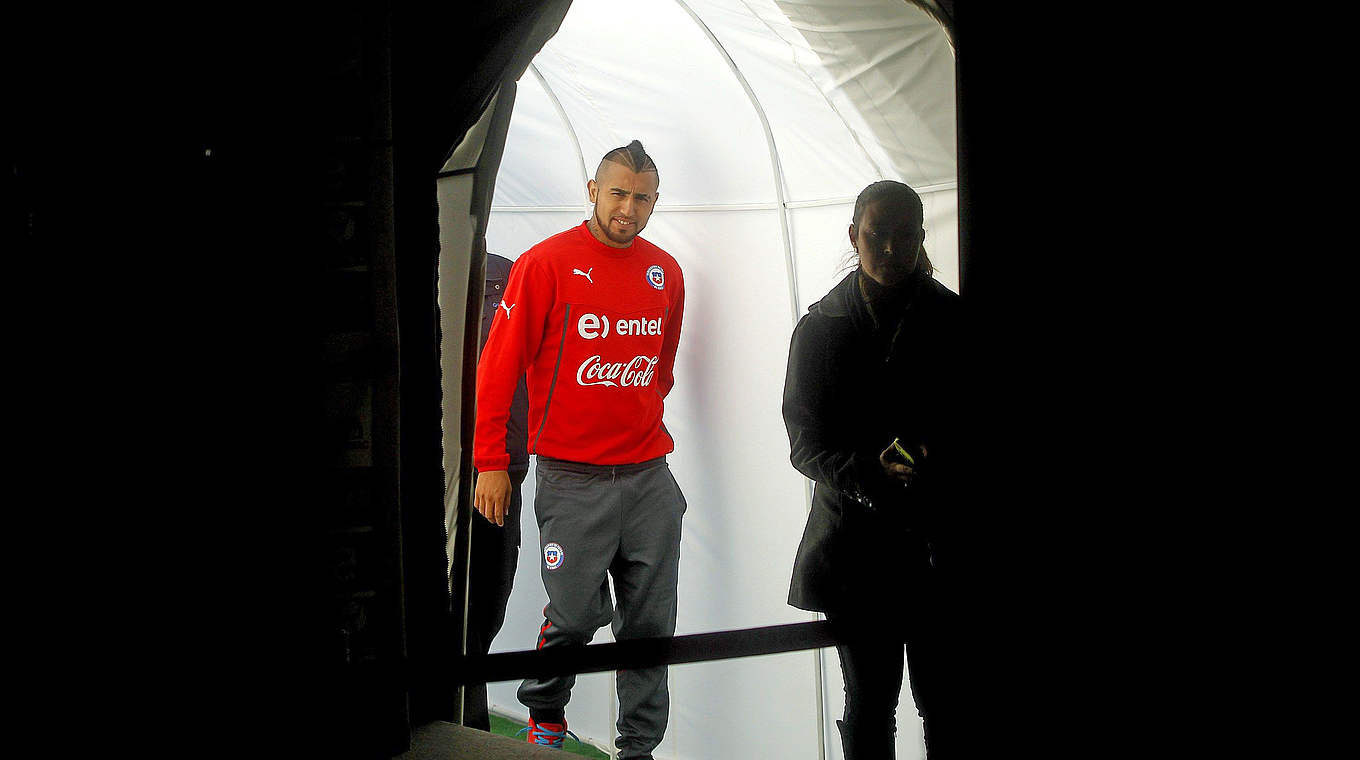 Medizincheck bestanden: Chiles Copa-Sieger Arturo Vidal ist offiziell ein Bayer © Claudio Reyes/AFP/Getty Images