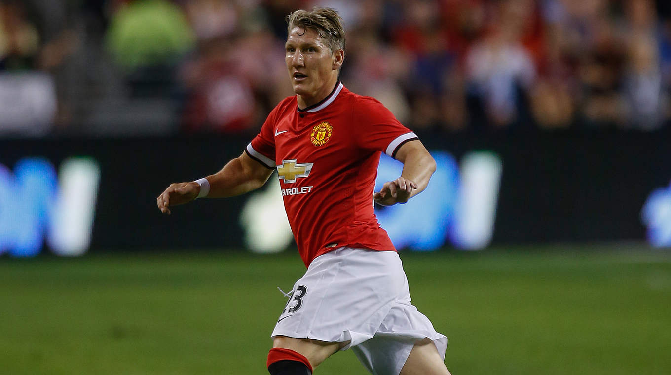 World Cup winner Bastian Schweinsteiger started for Manchester United  © 2015 Getty Images