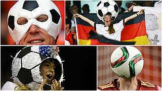 Gängiges Problem: Nichts als Fußball im, am und auf dem Kopf. © Getty Images/Imago