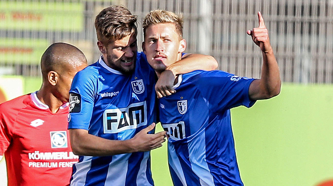 Verfrühter Jubel: Magdeburg verschenkt Zwei-Tore-Führung © 2015 Getty Images