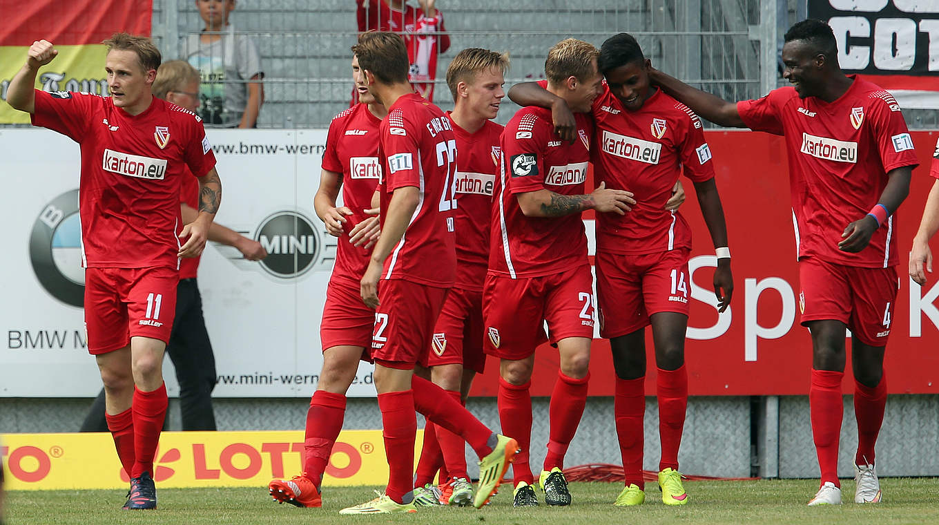 Dritter Sieg im dritten Spiel? - Cottbus will die Serie halten © 2015 Getty Images