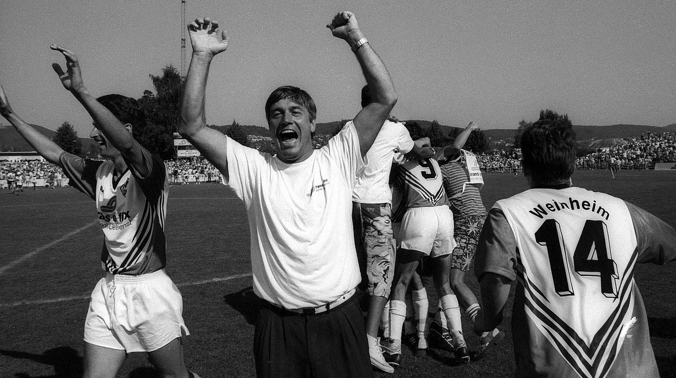 "Ich bekomme immer noch Gänsehaut": Schwechheimer über die Pokalsensation 1990 © imago sportfotodienst
