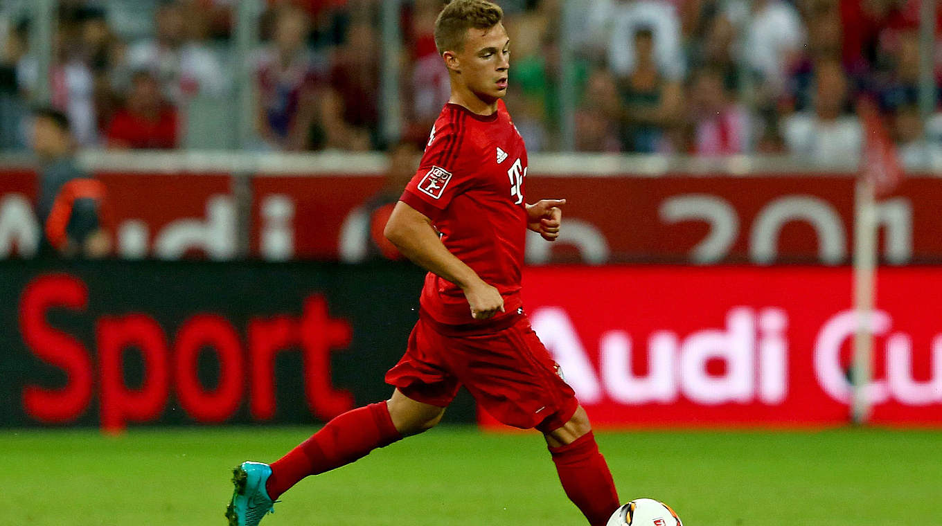 Nur leicht verletzt: Bayerns U 21-Nationalspieler Kimmich © 2015 Getty Images