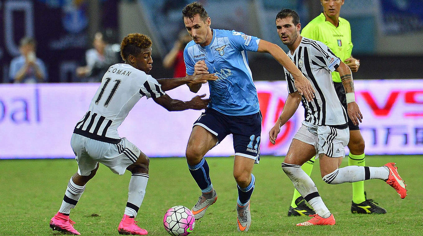 Titel verpasst: Miroslav Klose und Lazio verlieren im Supercup gegen Juventus © imago/ZUMA Press