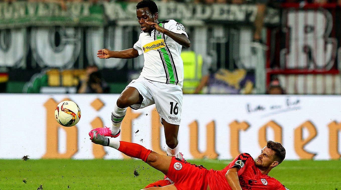 FC St. Pauli - Borussia Mönchengladbach 1:4 (1:0): Eine starke Vorstellung von Ibrahima Traoré © 2015 Getty Images